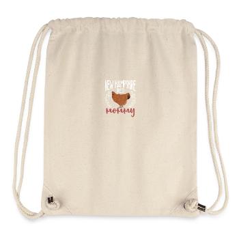 New Hampshire Mama - Stanley/Stella recycelter Gym Bag - Naturweiß - Vorne
