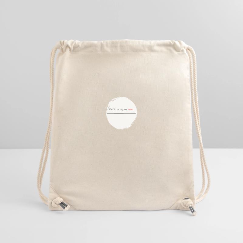 Witziger Spruch - Can't bring me down rot Stanley/Stella recycelter Gym Bag