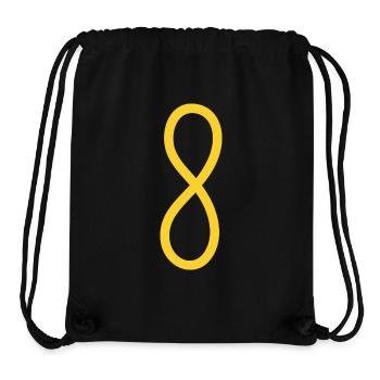 8 - Stanley/Stella Recycled Gym Bag - black - Front