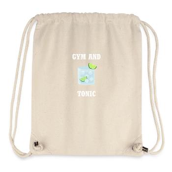 Gym et Tonique - Sac à cordon recyclé Stanley/Stella - blanc naturel - Devant