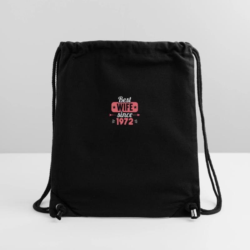 Beste Ehefrau Bester Ehemann seit 1972 Stanley/Stella recycelter Gym Bag