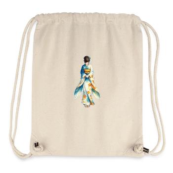 Kimono . 1 . AI generated - Stanley/Stella Recycled Gym Bag - natural - Front