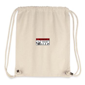 warning - Stanley/Stella Recycled Gym Bag - natural - Front