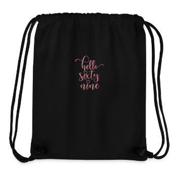 Hallo neunundsechzig süßer 69 Jahre alter Geburtstag - Stanley/Stella recycelter Gym Bag - Schwarz - Vorne