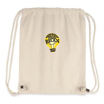 Breathing Thinking Relax National Stress Awareness - Stanley/Stella Recycled Gym Bag - natural - Front