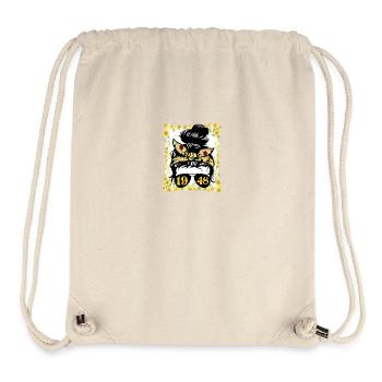 Sunflower Mama Born 1948 Birthday - Stanley/Stella Recycled Gym Bag - natural - Front