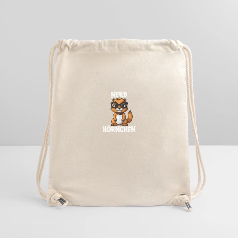 Nerdhörnchen Junge Jungen Erdhörnchen Nerdy Nerd Stanley/Stella recycelter Gym Bag