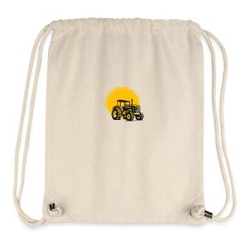 Traktor - Stanley/Stella recycelter Gym Bag - Naturweiß - Vorne