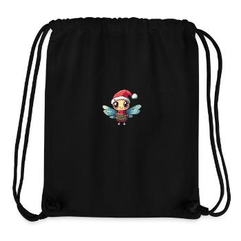 Libelle Weihnachten Comic - Stanley/Stella recycelter Gym Bag - Schwarz - Vorne