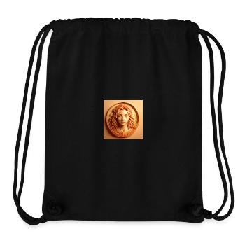 Circular Foliage Portrait - Stanley/Stella Recycled Gym Bag - black - Front