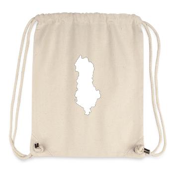 Argentina Map Silhouette Tee - Stanley/Stella Recycled Gym Bag - natural - Front