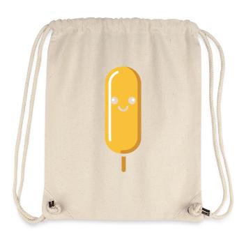 Corn dog food - Stanley/Stella Recycled Gym Bag - natural - Front