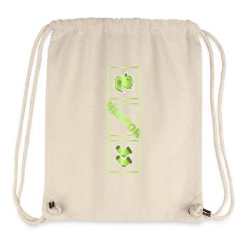 Geburt Hektor - Stanley/Stella recycelter Gym Bag - Naturweiß - Vorne