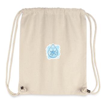 水, Mizu, Water - Stanley/Stella Recycled Gym Bag - natural - Front