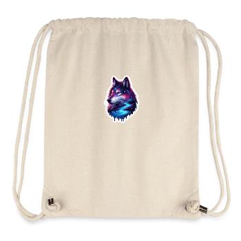Himmlische Wölfe - Stanley/Stella recycelter Gym Bag - Naturweiß - Vorne
