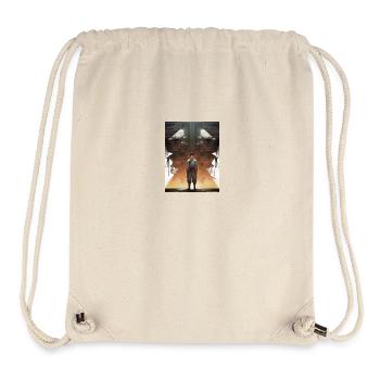Manga Karate Kämpfer - Stanley/Stella recycelter Gym Bag - Naturweiß - Vorne