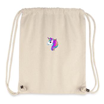 Unicorn - Stanley/Stella Recycled Gym Bag - natural - Front