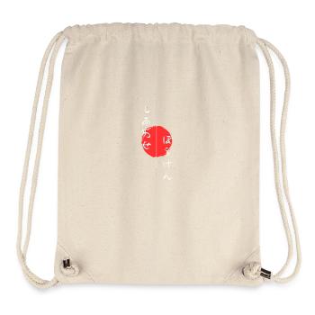 Japanese Character Art - ApriNoeScor - Stanley/Stella Recycled Gym Bag - natural - Front