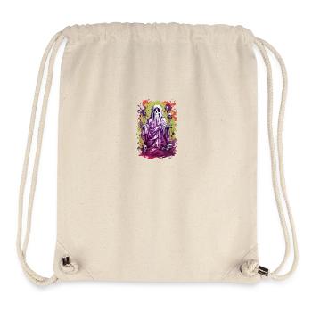 Halloween Ghost - Stanley/Stella Recycled Gym Bag - natural - Front