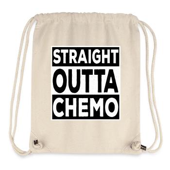 Chimio Straight Outta - Sac à cordon recyclé Stanley/Stella - blanc naturel - Devant