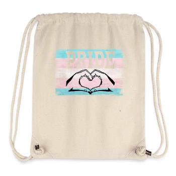 Transgender Pride - Stanley/Stella recycelter Gym Bag - Naturweiß - Vorne