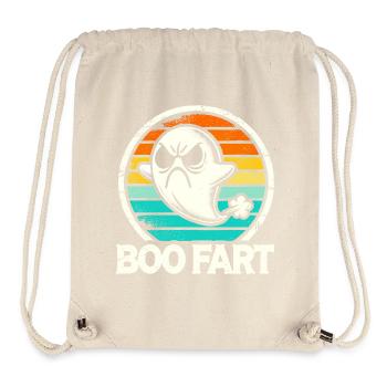 Pets de fantômes drôles – Halloween Fun - Sac à cordon recyclé Stanley/Stella - blanc naturel - Devant