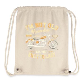 Vintage car built in 1967 Born Vintage Birthday - Stanley/Stella Recycled Gym Bag - natural - Front