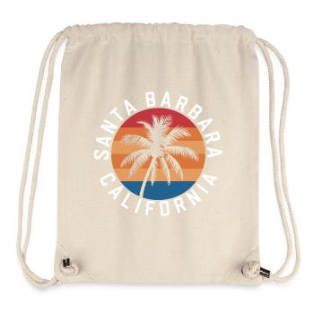 California Santa Barbara - Stanley/Stella recycelter Gym Bag - Naturweiß - Vorne