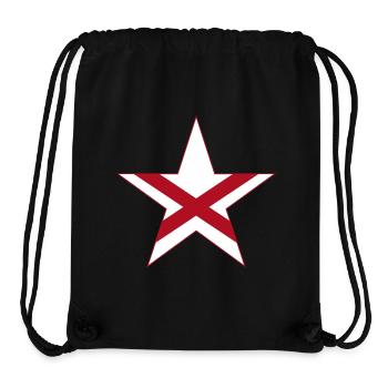 Alabama Fan T-Shirt – USA-Style - Stanley/Stella recycelter Gym Bag - Schwarz - Vorne