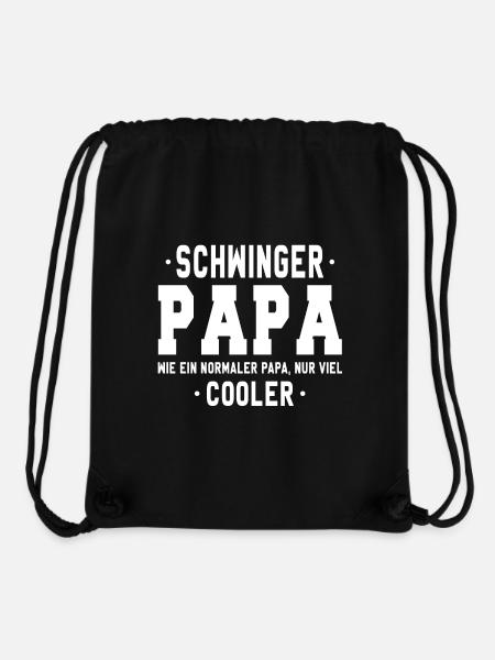 Schwinger Papa - Stanley/Stella recycelter Gym Bag - Schwarz