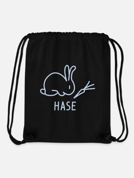 Bunny Baby / Ostern / Hase / Möhre / Kosename - Stanley/Stella recycelter Gym Bag - Schwarz
