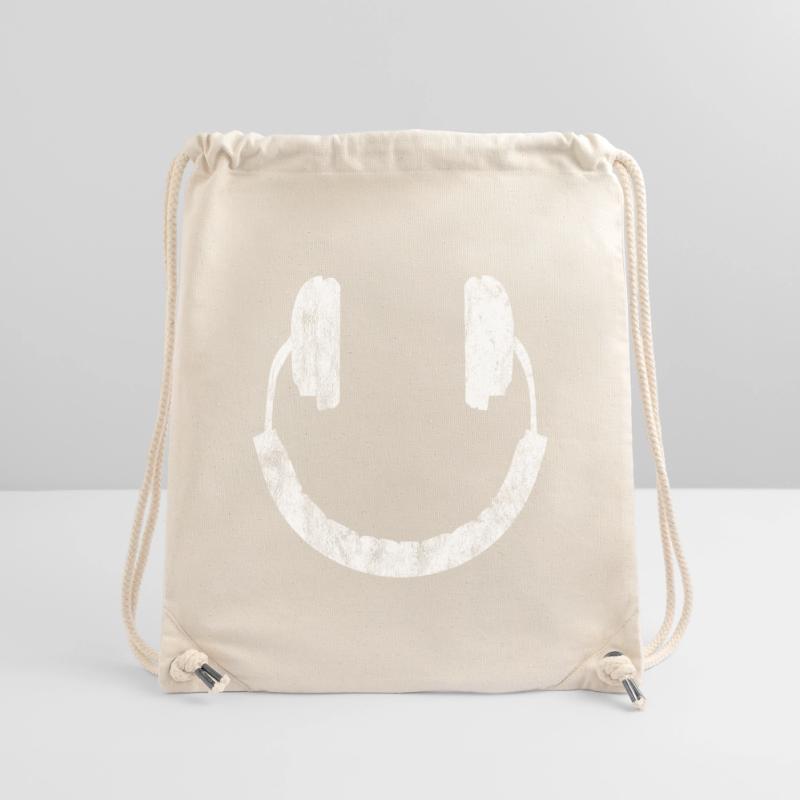 Kopfhörer - Smiley Stanley/Stella recycelter Gym Bag