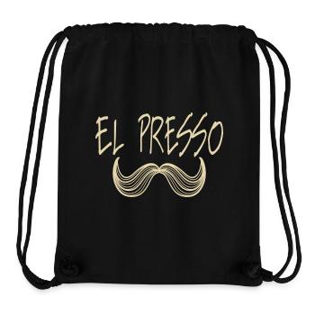 El Presso - Mexikaner Kaffee - Stanley/Stella recycelter Gym Bag - Schwarz - Vorne