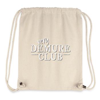 Very Demure Club! Very Mindful! Exclusive trend - Stanley/Stella Recycled Gym Bag - natural - Front