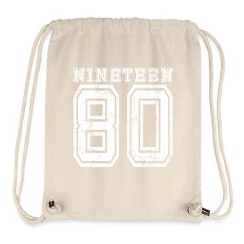 NINETEEN 1980 - Stanley/Stella Recycled Gym Bag - natural - Front