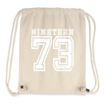NINETEEN 1973 - Stanley/Stella Recycled Gym Bag - natural - Front