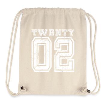 Twenty 2002 - Stanley/Stella Recycled Gym Bag - natural - Front