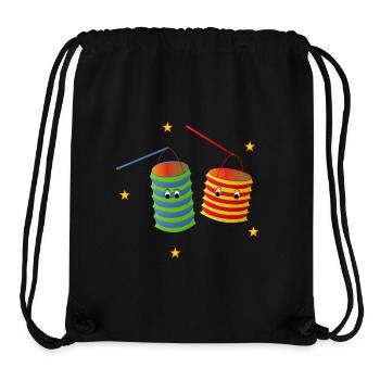 Laternenumzug - Stanley/Stella recycelter Gym Bag - Schwarz - Vorne