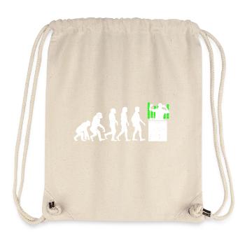 Dj evolution development music turntable - Stanley/Stella Recycled Gym Bag - natural - Front