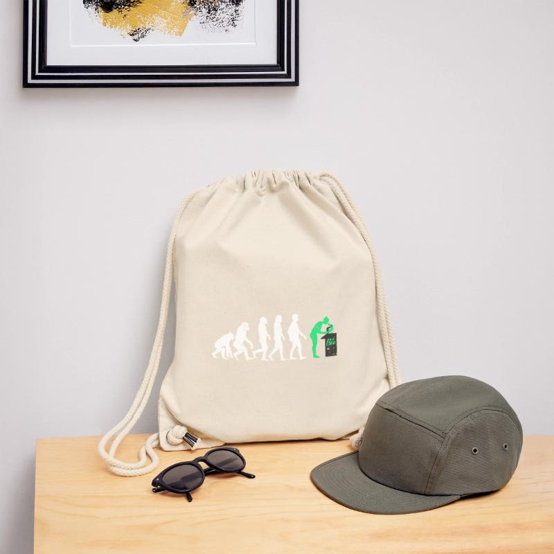 Biologist evolution gift profession biology micro Stanley/Stella Recycled Gym Bag