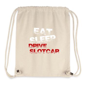 Lustiger Witziger Spruch Slotcar Carrera Geschenk - Stanley/Stella recycelter Gym Bag - Naturweiß - Vorne