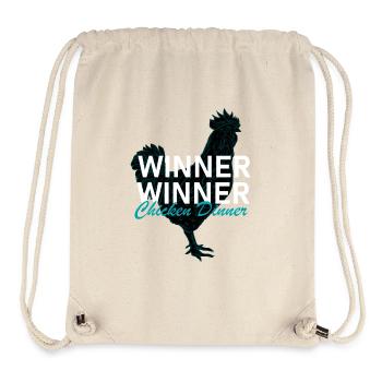 Winner Winner Chicken Dinner - Stanley/Stella Recycled Gym Bag - natural - Front