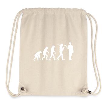 Evolution guitar guitarist music gift - Stanley/Stella Recycled Gym Bag - natural - Front