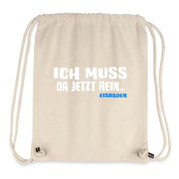 Ice Baths Winter Swimmer ICEBATH CHALLENGE Ice Hole - Stanley/Stella Recycled Gym Bag - natural - Front
