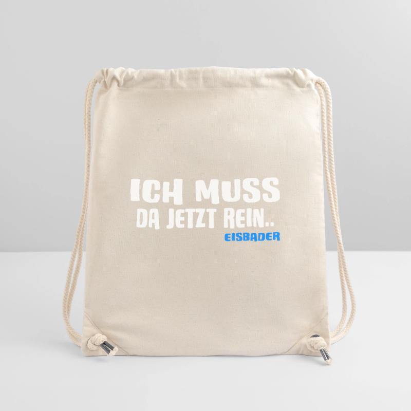 Ice Baths Winter Swimmer ICEBATH CHALLENGE Ice Hole Stanley/Stella Recycled Gym Bag