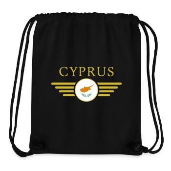 I Love Cyprus, Elegance Style Design T-Shirt - Stanley/Stella Recycled Gym Bag - black - Front