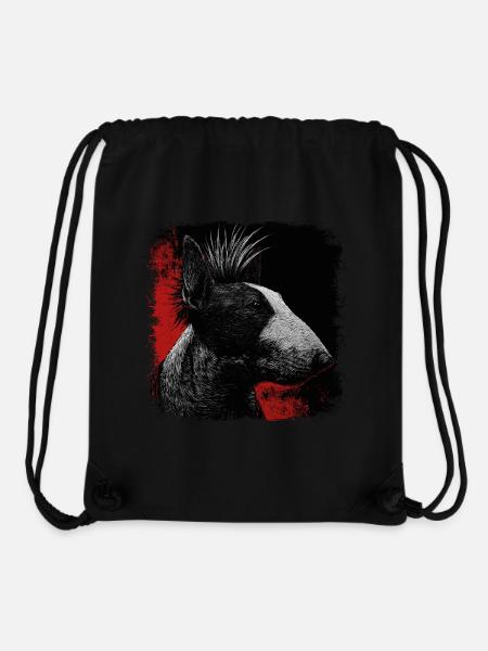 Punkrock Bullterrier - Stanley/Stella recycelter Gym Bag - Schwarz