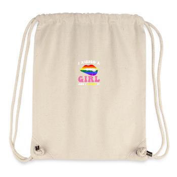 LGBTQ Lesbe Spruch - Stanley/Stella recycelter Gym Bag - Naturweiß - Vorne