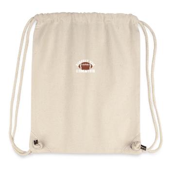 Respect the Commish Fantasy Football Commissioner - Stanley/Stella Recycled Gym Bag - natural - Front