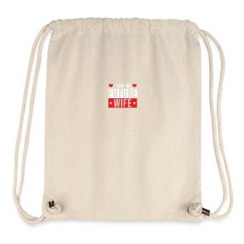 Engaged Gift - Stanley/Stella Recycled Gym Bag - natural - Front